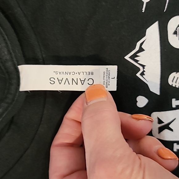 AXS Denver area black tee size large music concert mountains - Picture 9 of 10